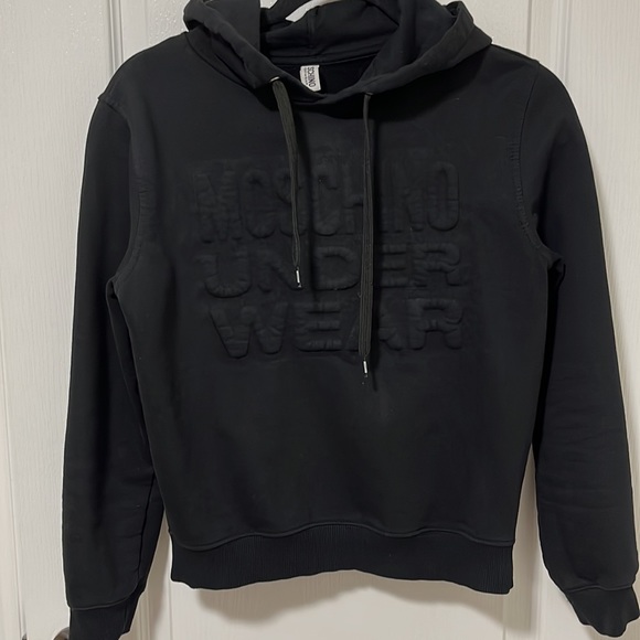 Moschino logo black hoodie regular fit - Picture 3 of 5